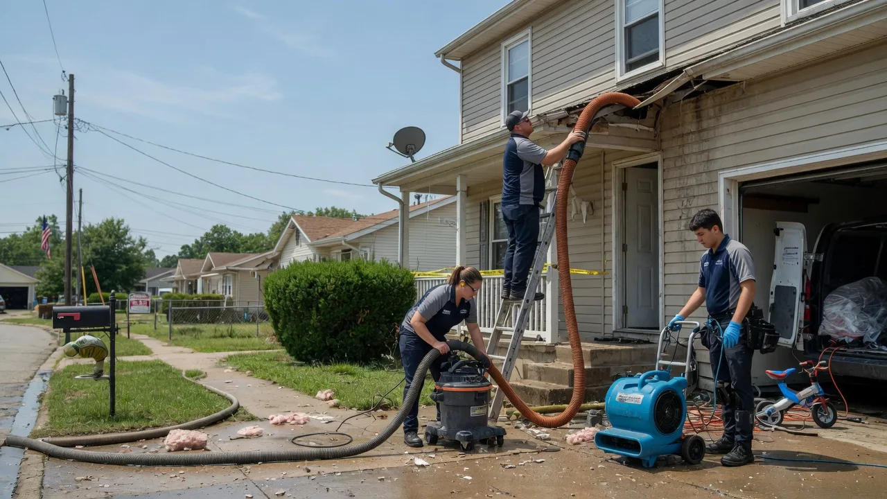 Water Damage Restoration in Minford, OH near me